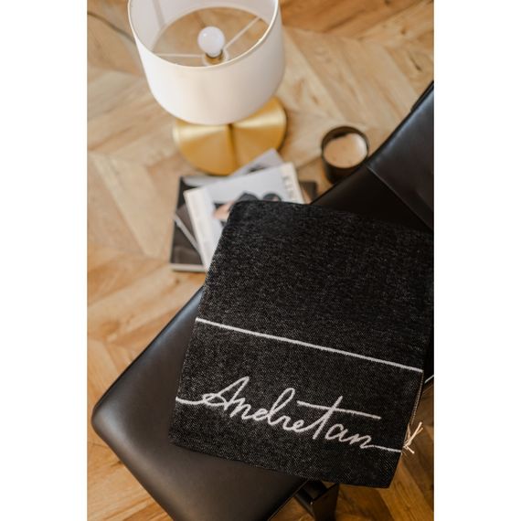 Плед SoundSleep 112936  140х200 см  бавовна чорний