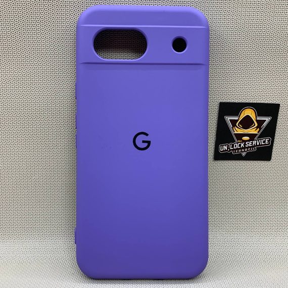 Чохол Google Pixel 8A SoftTouch Силіконовий Протиударний софт тач Фіолетовий