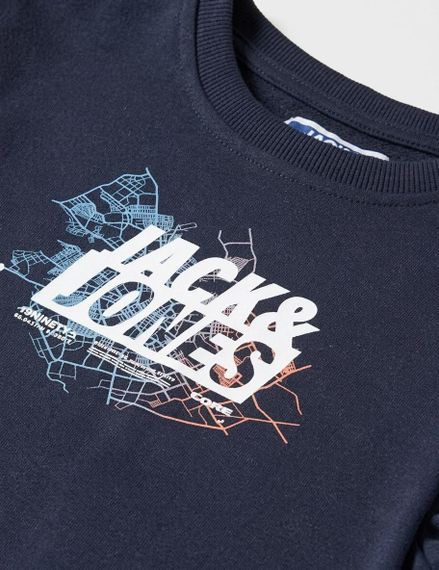 Дитячий світшот для хлопчика Jack&Jones 116см Синій (250313023) | Зображення 2