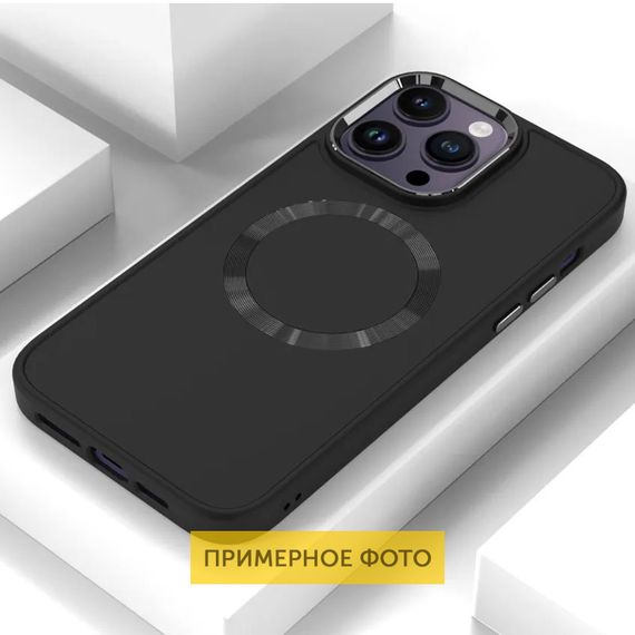 TPU чехол Bonbon Metal Style with MagSafe для Apple iPhone 16 Plus (6.7") | Зображення 3