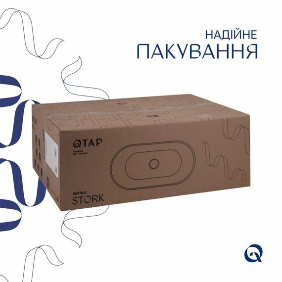 Раковина Qtap Stork 570x390x210 White QT15110522W | Зображення 5