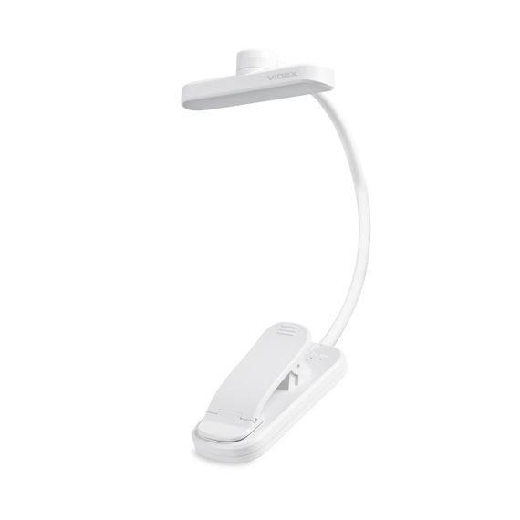Світлодіодний світильник акумуляторний для читання VIDEX VL-NL134W White | Зображення 1