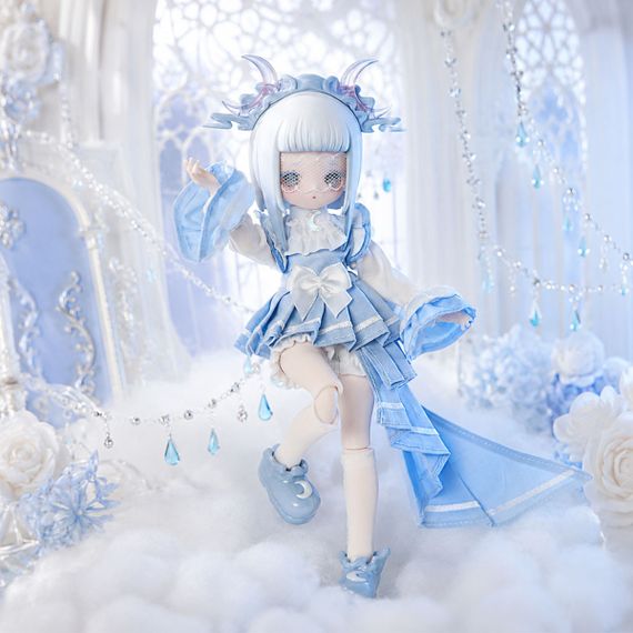 Колекційна лялька BJD Lucky Emma, ​​серія Happy Engine - Ельфійки Лулу: Пробудження природи (в дисплеї, в асортименті) | Зображення 1