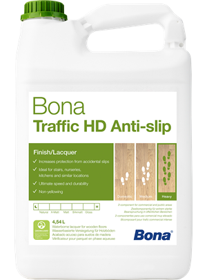 Bona Traffic HD Anti-slip лак для пола с антискользящим эффектом