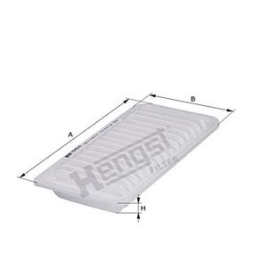 Фильтр воздушный Toyota Avensis/Corolla 1.4-2.4 i 01-09, Hengst, E640L01,