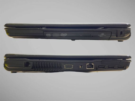 Ноутбук Б-клас HP Compaq 610 / 15.6" (1366x768) TN / Intel Core 2 Duo T5870 (2 ядра по 2.0 GHz) / 2 GB DDR2 / 120 GB SSD / Intel GMA X3100 Graphics / WebCam / АКБ не тримає б/в | Зображення 1