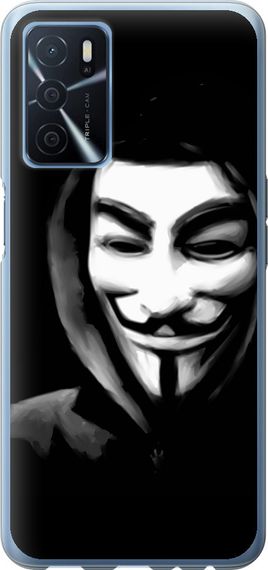 Чехол на Oppo A16 Анонимус "832u-2469-17620"