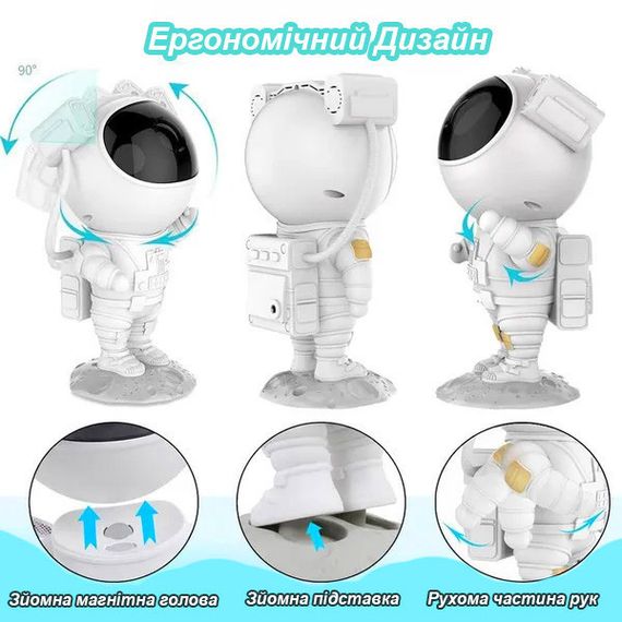 Ночник-проектор космонавт на Луні (42844-_982) | Зображення 4