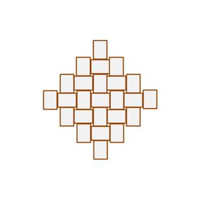 Мультирамка Rombio L-Brown на 25 фото