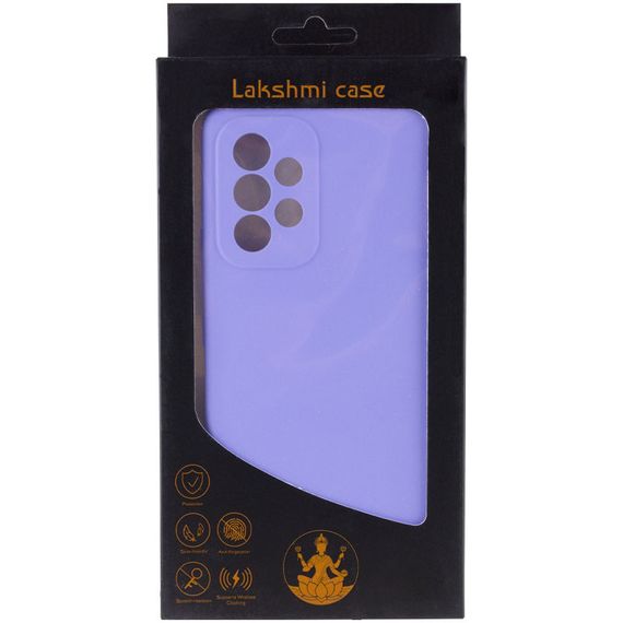 Чехол Silicone Cover Lakshmi Full Camera (AAA) для Samsung Galaxy A33 5G Сиреневый / Dasheen | Зображення 5