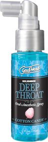 Розпродаж!!! Спрей для мінету Doc Johnson GoodHead DeepThroat - Cotton Candy 59 мл (термін 01.2026)