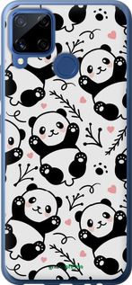 Чохол на Realme C15 Панди "4318u-2063-2448"