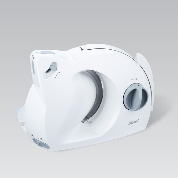 Електричний слайсер-ломтерізка Maestro MR-590 для нарізки м'яса, сиру, хліба та овочів