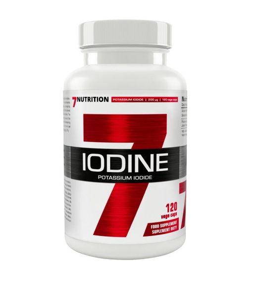 Биодоступная форма йодида калия 7 Nutrition Iodine 200 mcg 120 caps