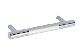 Ручка мебельная FZB - 96мм трубка AL/CP (1-026-001)