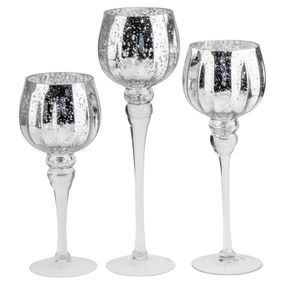 Подсвечники Silver Litti в наборе из 3 штук