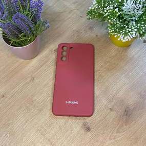 Чeхол Samsung S21 FE Красний