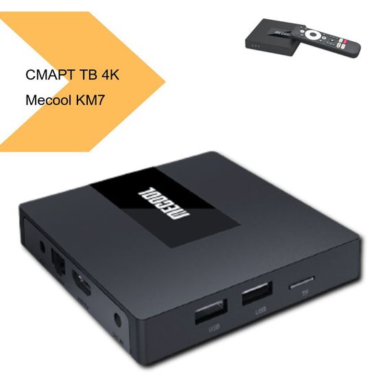 Смарт ТВ приставка 4K Ultra HD Mecool KM7 2GB 16GB (KM7 (216)_2050) | Зображення 1