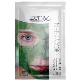 Кислородная пузырьковая маска Zenix для лица с экстрактом алоэ 10 мл