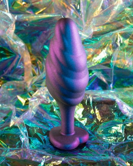 Анальна пробка із шишечками - Сапфір ADVENTURES MATRIX Sex Aura | Зображення 4