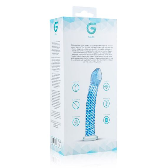 Скляний дилдо Gildo Glass Dildo No. 5 | Зображення 6