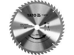 Диск пиляльний победітовий по дереву 315х30мм 48 зубів YATO YT-60792