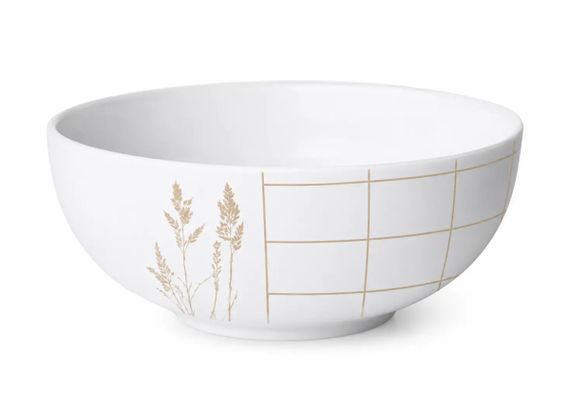 Салатник Intrendo Wheat Calm IN0014WHE 800 мл 14 см білий