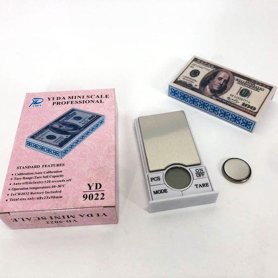 Весы ювелирные YD-9022 (максимальный вес 200г, погрешность 0,01г), весы для взвешивания золота | Зображення 1