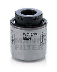 Фільтр масляний двигуна (вир-во MANN) MANN-FILTER W71293 на VW TOURAN (1T1, 1T2)