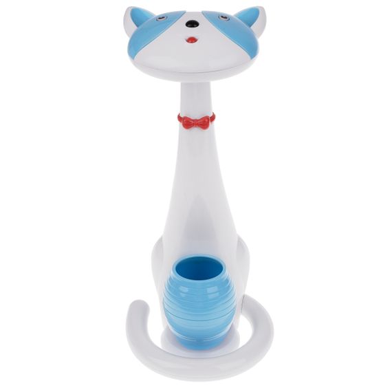 Настольная лампа светодиодная детская в виде кошки TP-051 6W LED WH/BL