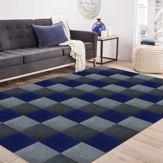 Самоклеюча плитка під ковролін сіра 300х300х4,5мм SW-00001424 | Зображення 5