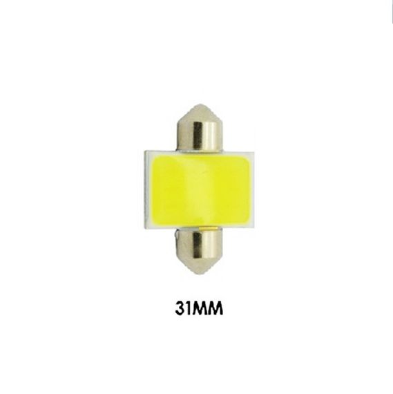 Світлодіодна лампа AllLight T11 1 діод COB S8.5 31 mm 12 V White