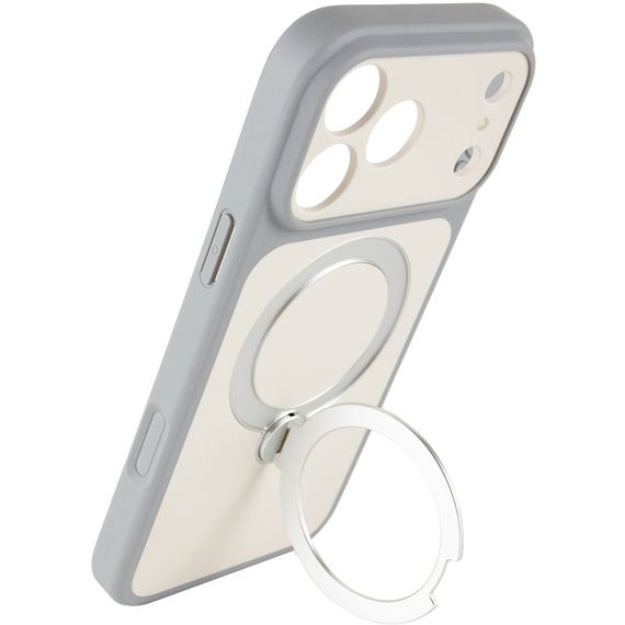 Чохол Ummi Full Camera with Magnetic Fit HQ Ring для Apple iPhone 18 Pro Max / 17 Pro Max (6.9") Grey | Зображення 4