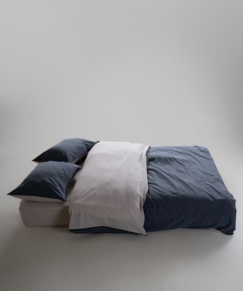 Постельное белье Limasso Stonewashed Essualte 200 х 220 см Natural Cream - Natural Grey | Зображення 2