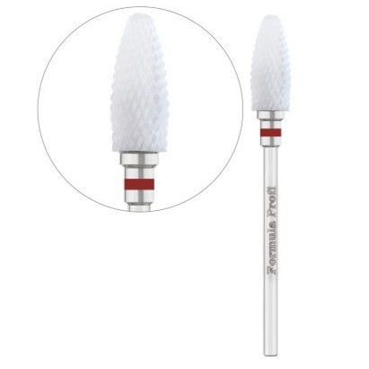 Фреза керамическая кукуруза красная Formula Profi (диаметр 6мм / рабочая часть 14,5мм)