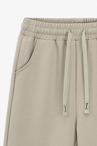 Спортивні штани з принтом для хлопчика Lizi 263 164 см Бежевий shop (2000990897565) | Зображення 1