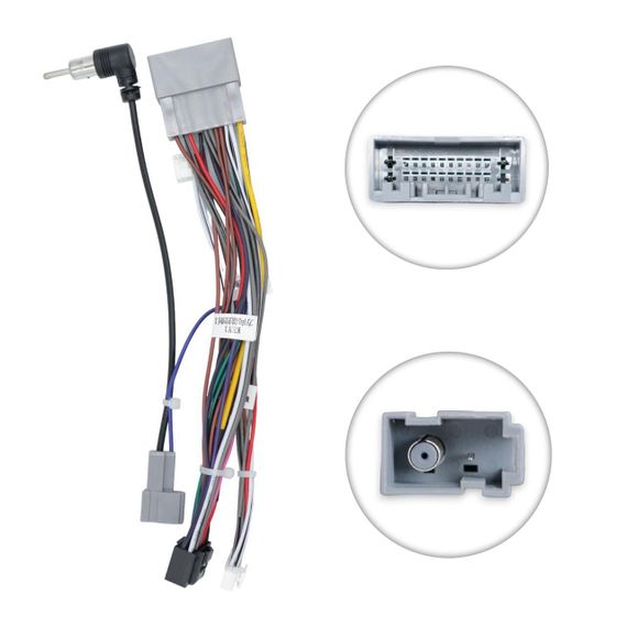 Перехідник живлення серії QIV з адаптером CAN-BUS для Honda QBR-W HD-3044 (дрот)