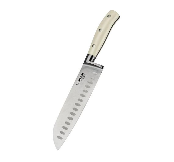 Нож Сантоку Vinzer (Винзер) Ivory Line 17.7 см (50276)