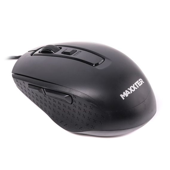 Мишка оптична Maxxter Mc-335, чорного кольору | Зображення 2