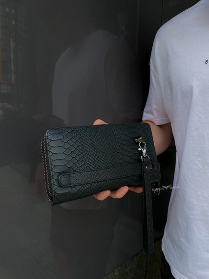 Клатч на две молнии с фактурной натуральной кожи MC-086-5902С | Зображення 9