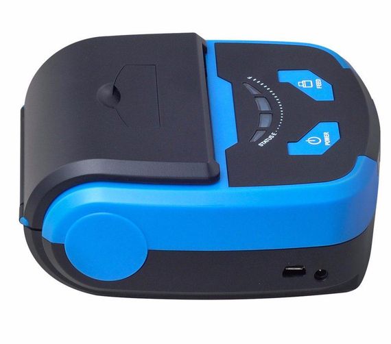 Термопринтер, POS, чековый принтер мобильный Xprinter XP-P810 чёрный, bluetooth (XP-P810) | Зображення 2