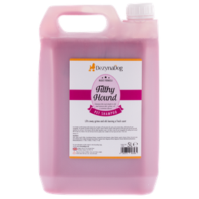 Шампунь Dezynadog Filthy Hound Deep Clean д/глибокої очищення брудної шерсті дезодорує, має стійкий аромат
