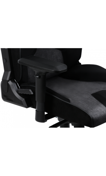 Кресло геймерское GT Racer X-8007 Dark GrayBlack Suede | Зображення 5