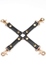 Крестовина Liebe Seele Black Organosilicon Hogtie Черный One Size
