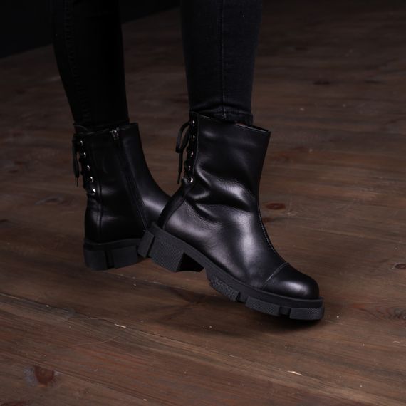 Ботинки женские Fashion Jinx 3344 37 размер 24 см Черный | Зображення 4