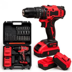 Шуруповерт аккумуляторный ударный 24V с 2 аккумуляторами RED MA751
