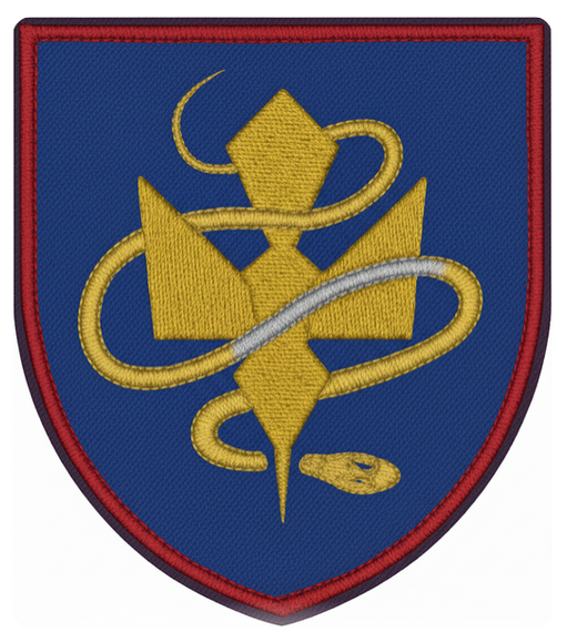 Шеврон 35 ОСБ / синий