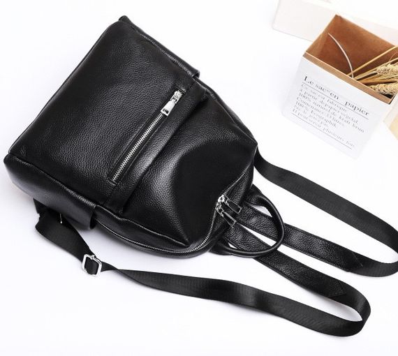 Жіночий шкіряний рюкзак жіноча сумка трансформер 23941 | Зображення 1