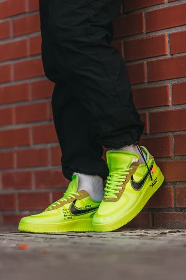 Кросівки чоловічі N-ike Air Force x Off-White 43 27.5 см | Зображення 6