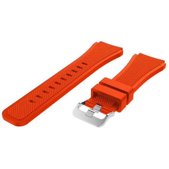 Силіконовий ремінець Primo для годинника Samsung Gear S3 Classic SM-R770 / Frontier RM-760 - Orange | Зображення 2
